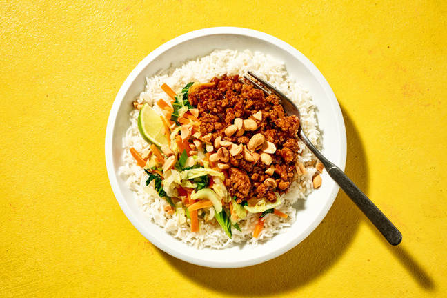 Taiwanese-Style Pork & Quick Prep Veg Bowl