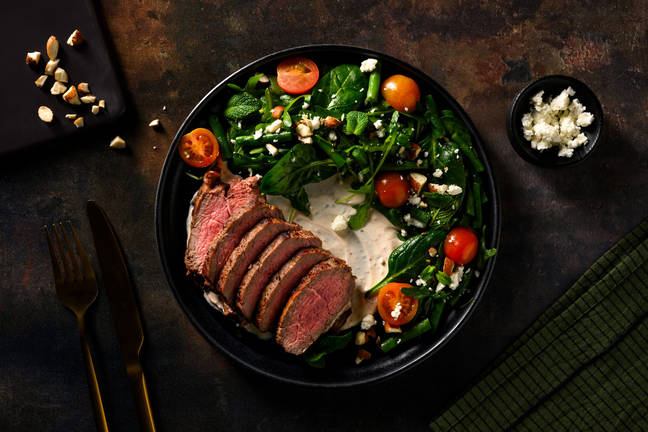 Grand Roast Lamb & Harissa Yoghurt