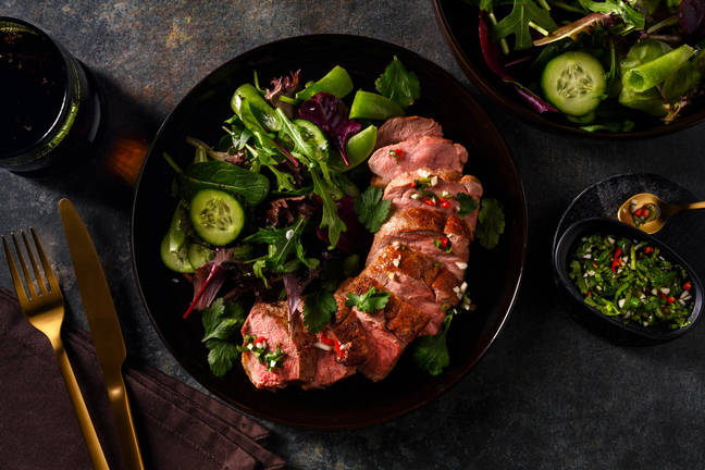 Prime Seared Duck & Nam Chim Dressing