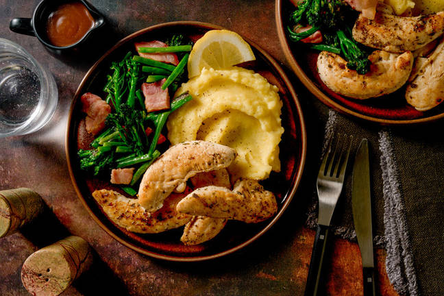 Grand Chicken & Pancetta Greens