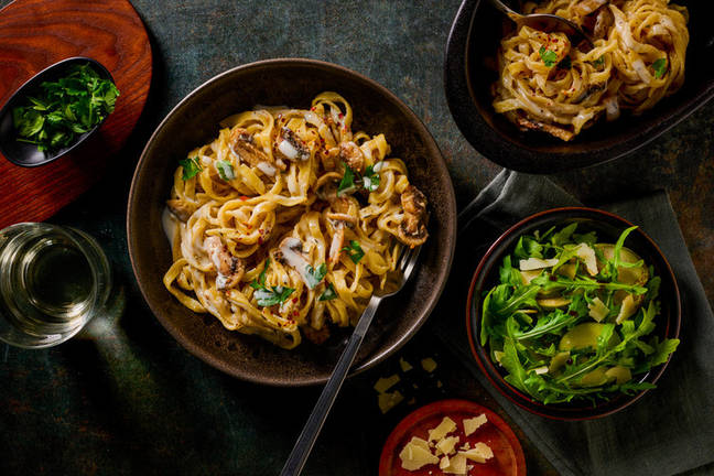 Deluxe Mushroom & Truffle Fresh Fettuccine