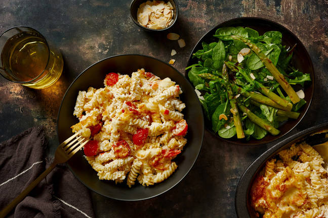 Rich Ricotta & Cherry Tomato Pasta Bake