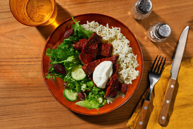 Spiced Beef & Lemon Pepper Rice