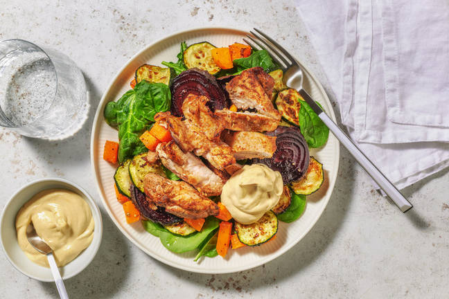 Easy Aussie-Spiced Chicken & Veggie Medley