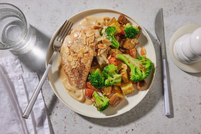 Seared Chicken & Nan's Creamy Sauce