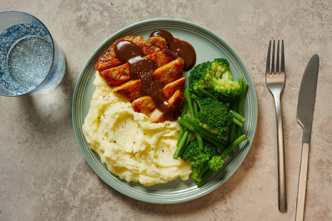 Paprika-Spiced Pork Steaks & Potato Mash