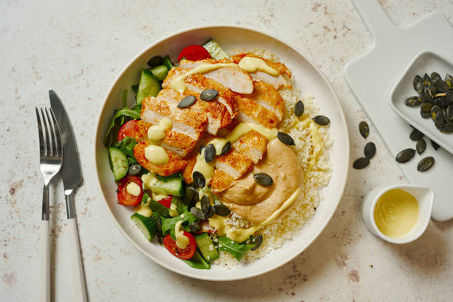 Honey-Paprika Chicken & Couscous Bowl