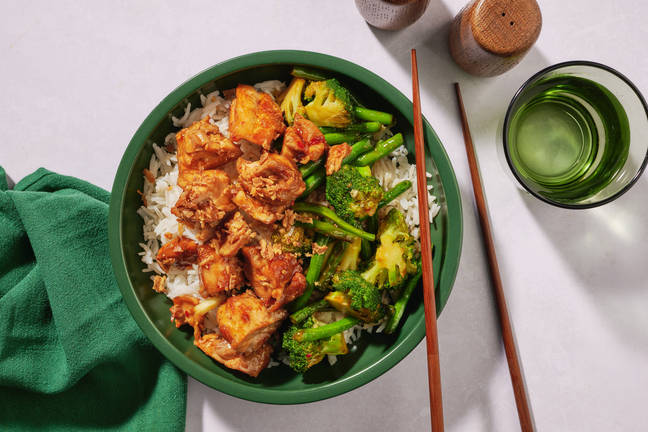 Spiced Southeast Asian Chicken Bowl