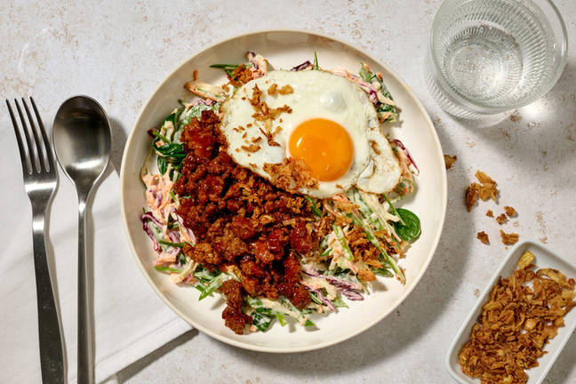 Vietnamese-Style Beef & Slaw Bowl