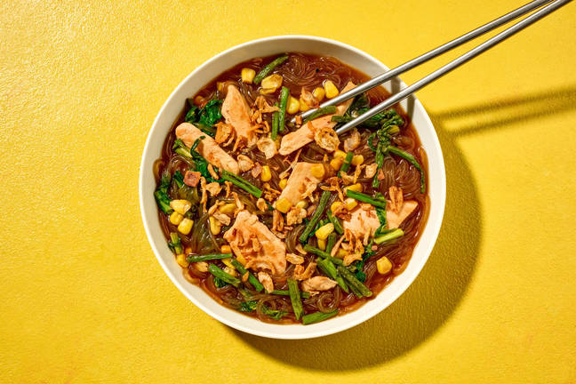 One-Pot Char Siu Chicken Noodle Soup