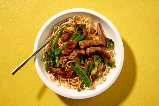 Speedy Sweet Soy Beef & Noodle Stir-Fry