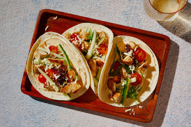 Easy Peri-Peri Chicken & Spiced Aioli Tacos