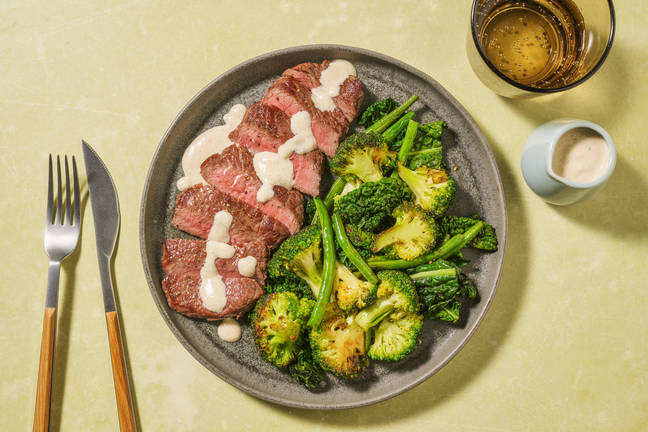 Seared Beef & Fragrant Coconut Sauce