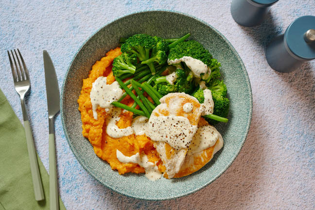 Seared Chicken & Creamy Mustard Sauce