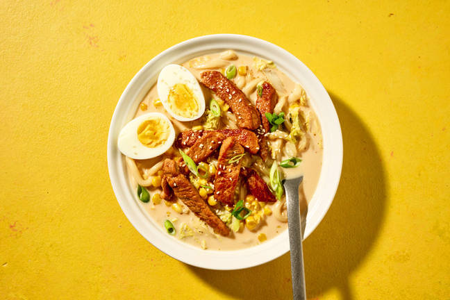 Speedy Pork & Creamy Udon Ramen