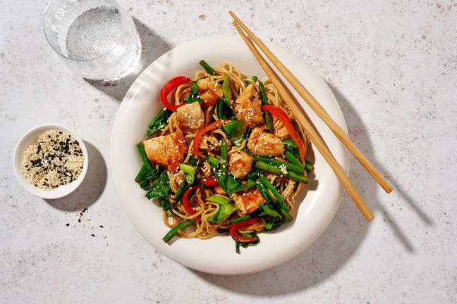 Chinese Chicken Noodle Bowl