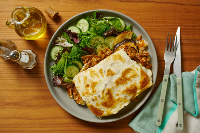 Greek Beef & Sweet-Spiced Eggplant Moussaka 