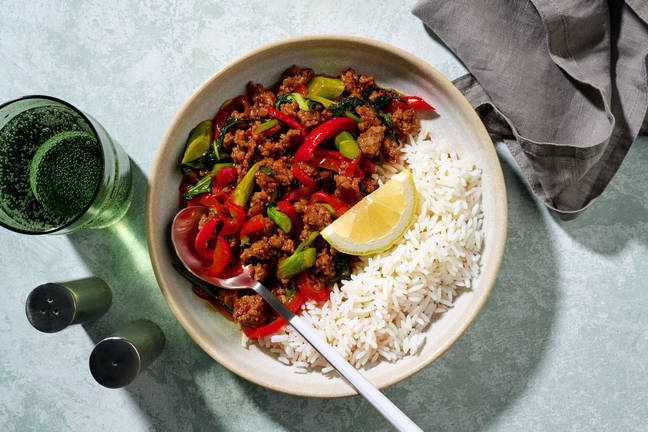 Sweet Chilli Beef & Veggie Stir-Fry
