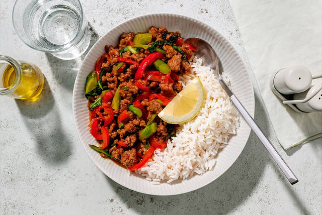 Sweet Chilli Beef & Veggie Stir-Fry