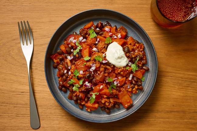 Choix du nutritionniste : Chili tex-mex à la dinde tout-en-un