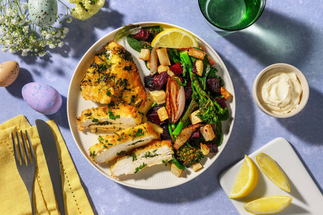 Gyllenstekt Kyckling Kiev