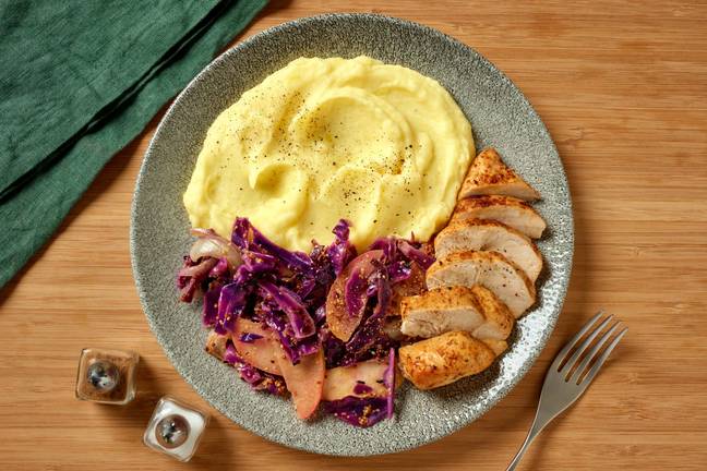 Skillet Chicken and Caramelized Apples