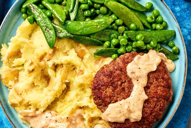Montreal-Spiced Beef Patties and Shallot Pan Sauce
