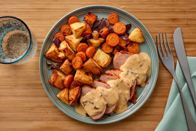Sheet Pan Pork Tenderloin and Veggies