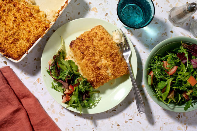 Mostoppad fiskgratäng på torsk