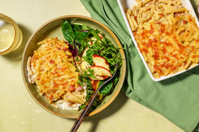 Bacon and Caramelised Onion Croziflette Style Pasta