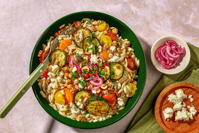 Cajun Spiced Orzo Salad