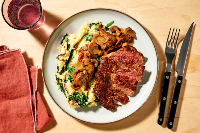 Filet mignon met knolselderijstamppot