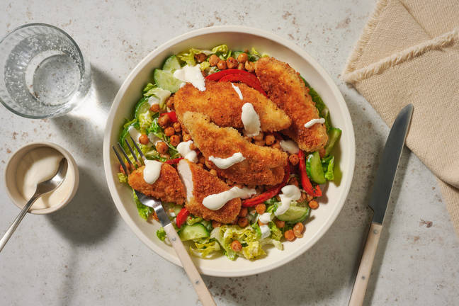 Snabblagad kyckling med grekiska smaker