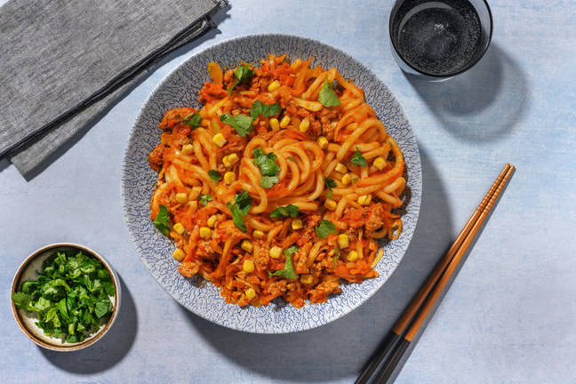 Umami Turkey Mince Noodles