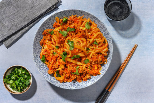 Umami Turkey Mince Noodles