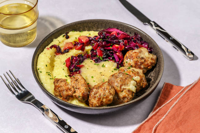 German Frikadellen Inspired Beef and Pork Meatballs