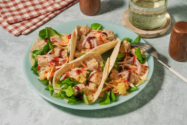 Carolina BBQ Clonakilty Whitepudding Tacos