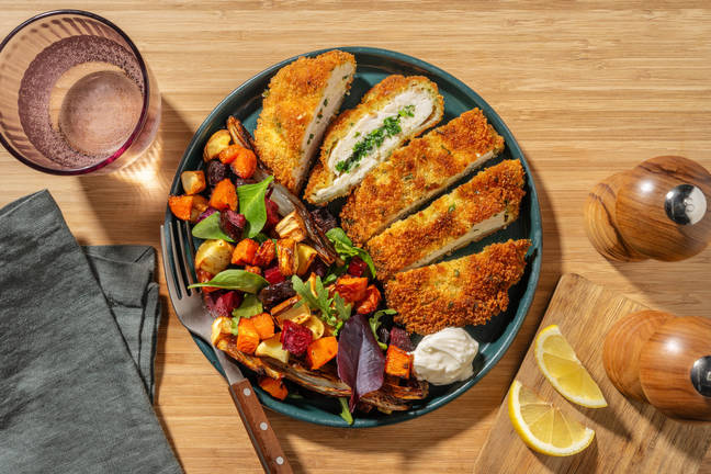 Gyldenstegt kylling Kiev