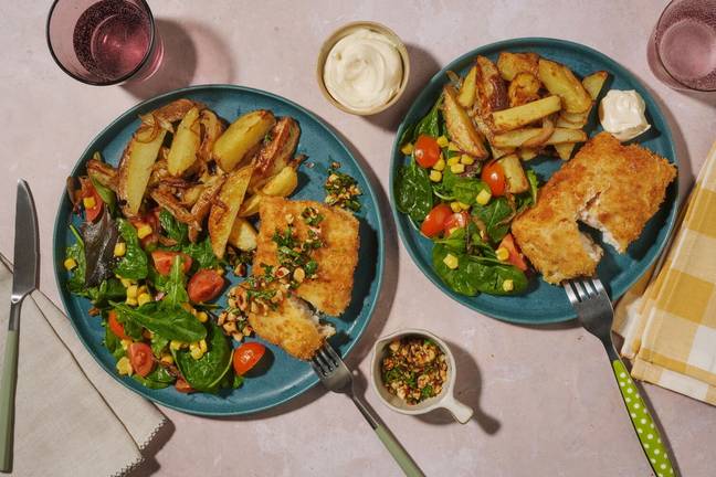 Mexicansk inspireret fish & chips