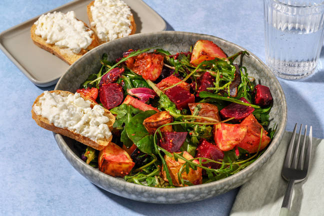 Honeyed Goat's Cheese Ciabatta Toasts