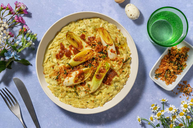 Cremet zucchini-orzotto