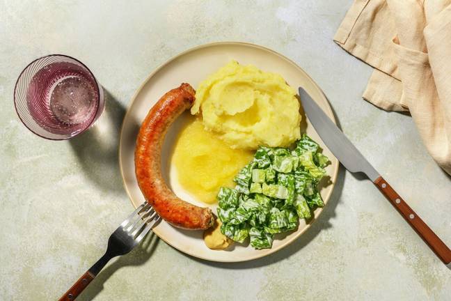 Himmel un Äd! Thüringer Rostbratwurst
