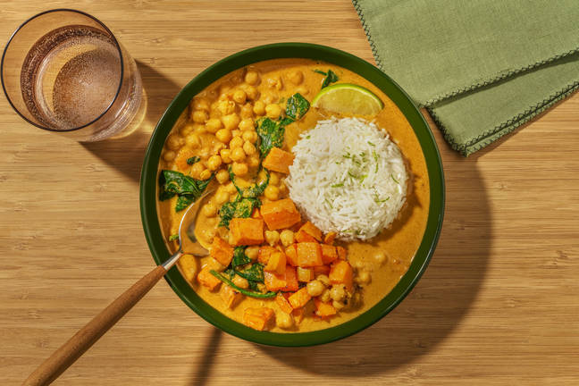 South East Asian Inspired Chickpea Curry