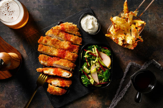 Amerikansk hot honey-kylling og ostefries