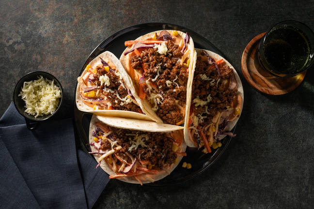 BBQ Tacos mit Weiderinderhack & Gouda