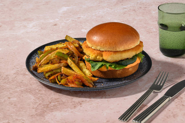 Ireland's Crispy Chicken Burger 