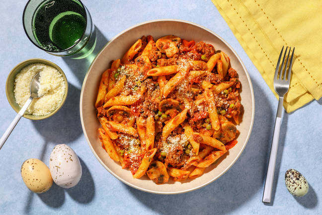 Easy Lamb and Mushroom Ragu
