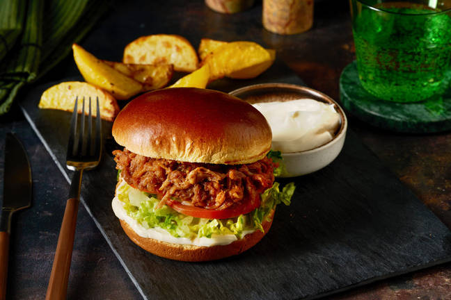 Smoky Pulled Pork BBQ Burger