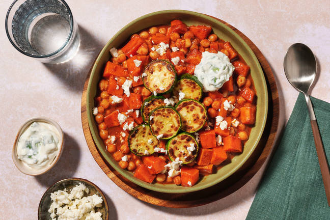 Smoky Tagine Inspired Butternut and Chickpeas