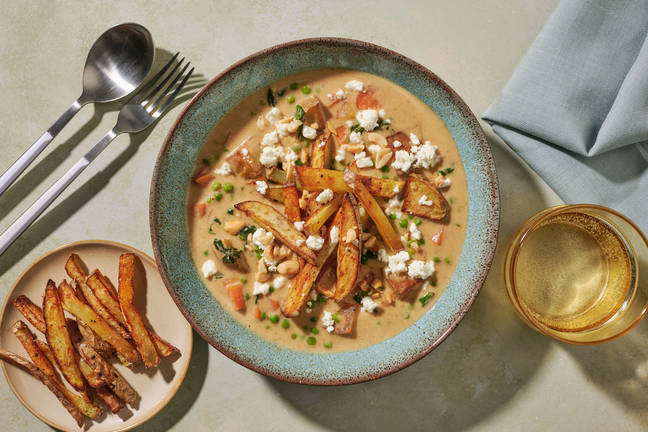 Bolivian Sopa de Mani Inspired Peanut Soup